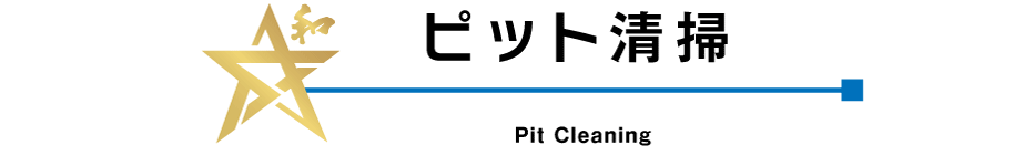 �s�b�g���| Pit Cleaning